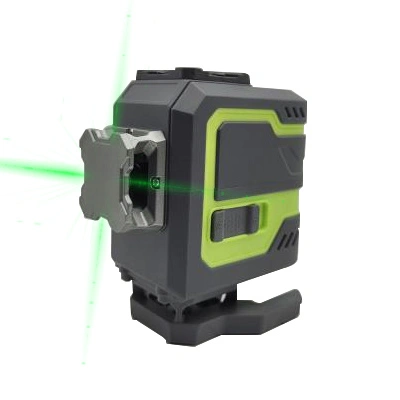 Nível de laser verde de lítio embutido 4D
