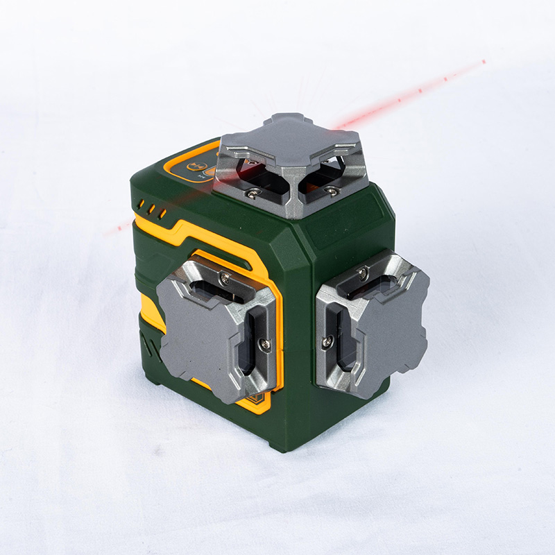3D Bateria de lítio embutida Nível de laser vermelho