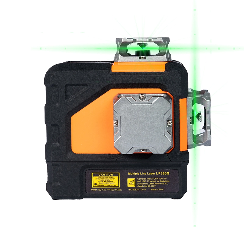 Nível de laser verde de 12 linhas