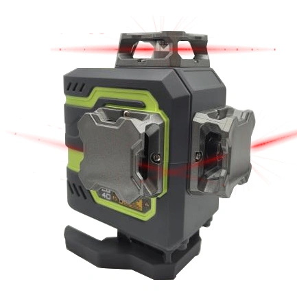 Red 16 linhas de lítio embutido Nível de laser de lítio