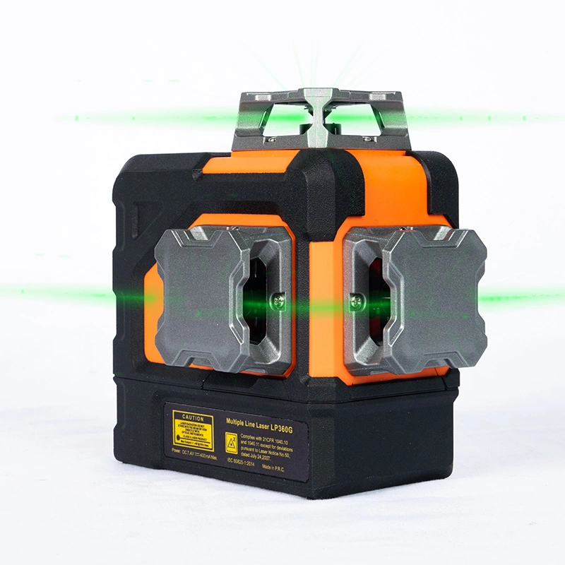 Nível de laser de feixe verde eletrônico inteligente